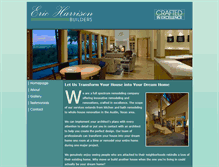 Tablet Screenshot of ericharrisonbuilders.com